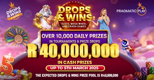 Win R40 Million in our Drops and Wins Promo